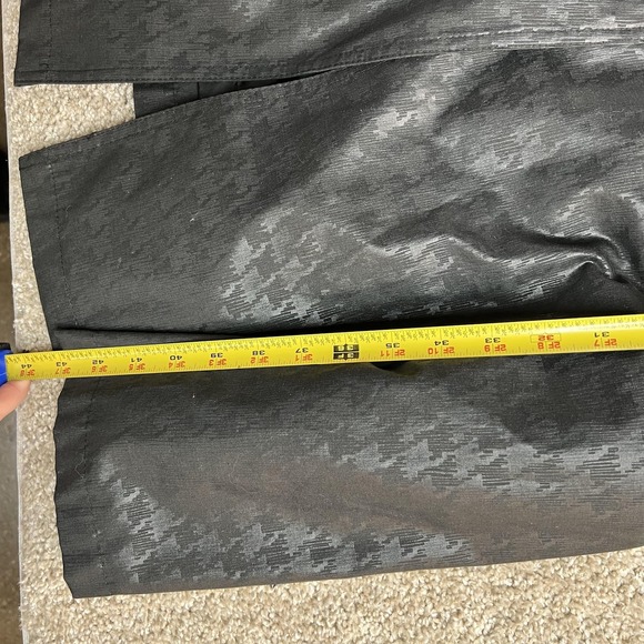 Vintage London Fog Coat Womens 4 Petite Gray Check Long Trench Lined Raincoat - Picture 8 of 10